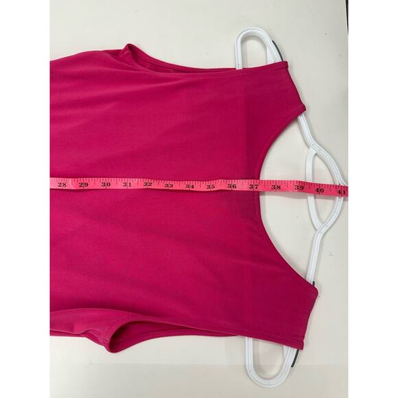 Fashion Bug Womens Dress Size Small Pink Black Sleeveless - Picture 10 of 11